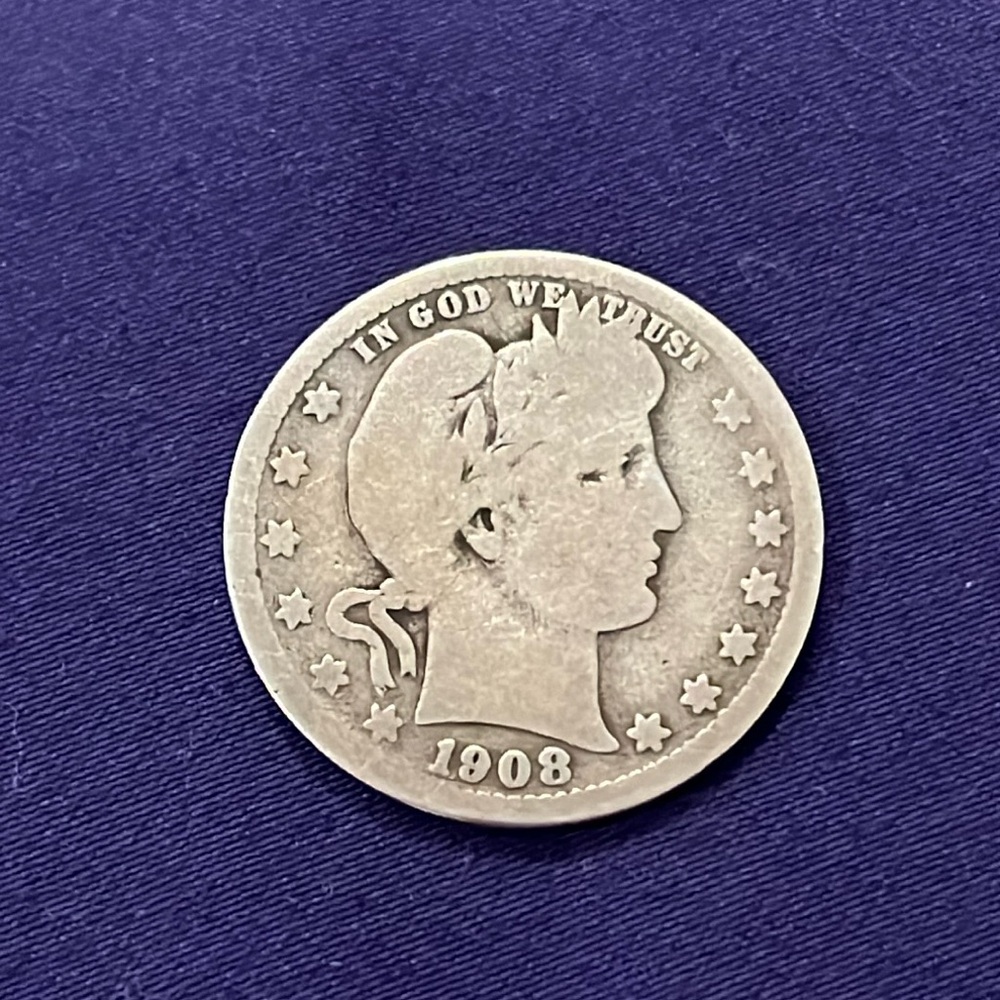 1908 Barber quarter